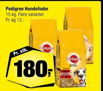 Calle Pedigree hundefoder tilbud