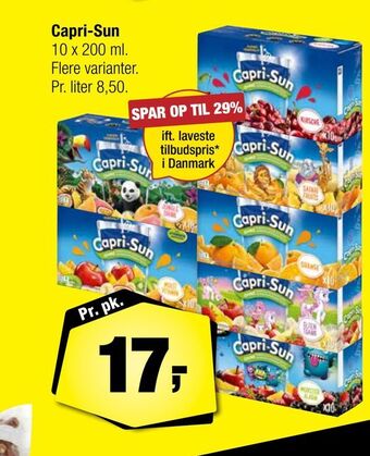 Calle Capri-sun tilbud