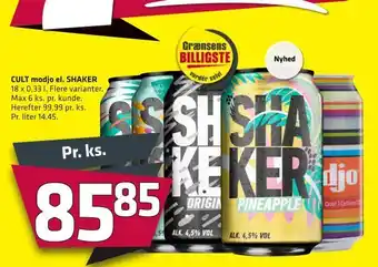Fleggaard Cult modjo el. shaker tilbud