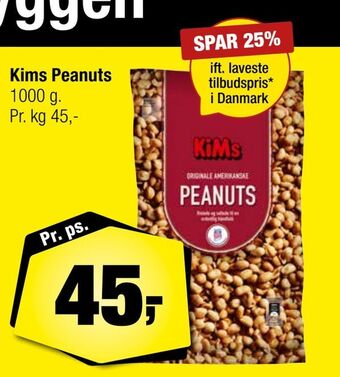 Calle Kims peanuts tilbud
