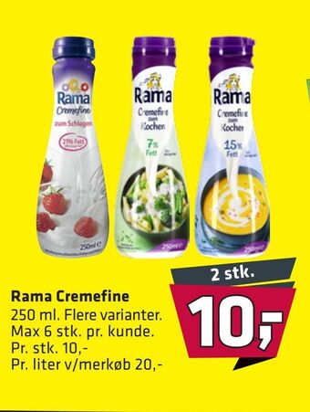 Fleggaard Rama cremefine tilbud