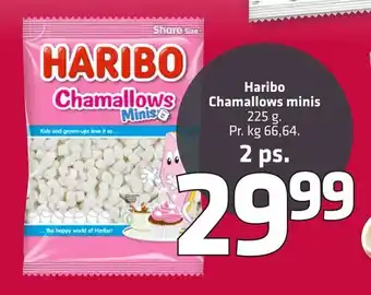 Fleggaard Haribo chamallows minis tilbud