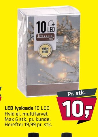 Fleggaard Led lyskæde tilbud