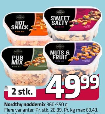 Fleggaard Nordthy nøddemix tilbud