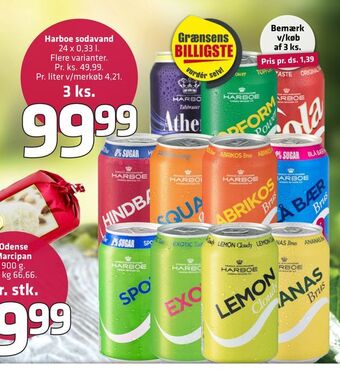 Fleggaard Harboe sodavand tilbud