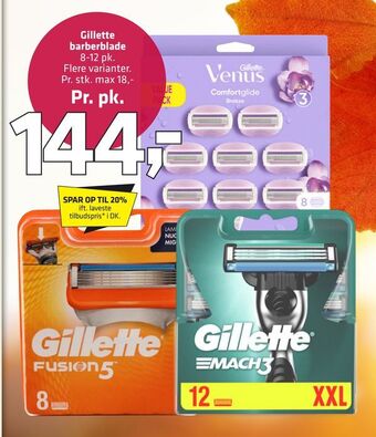 Fleggaard Gillette barberblade tilbud