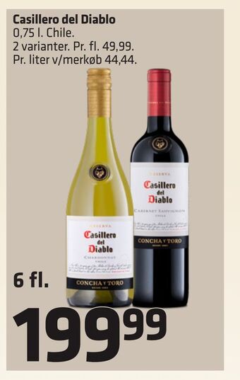 Fleggaard Casillero del diablo tilbud