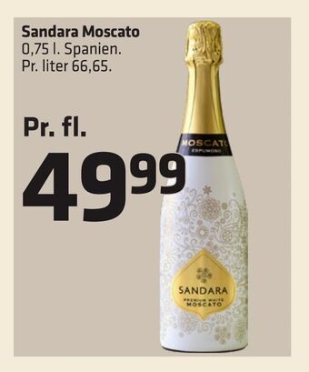 Fleggaard Sandara moscato tilbud