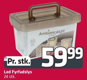 Fleggaard Led fyrfadslys tilbud