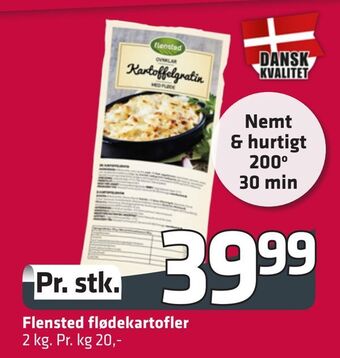 Fleggaard Flensted flødekartofler tilbud