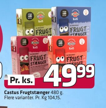 Fleggaard Castus frugtstænger tilbud