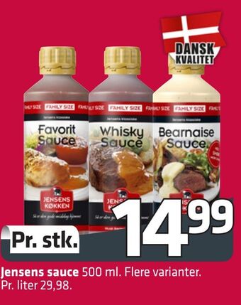Fleggaard Jensens sauce tilbud