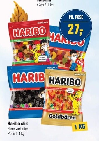 Otto Duborg Haribo slik tilbud
