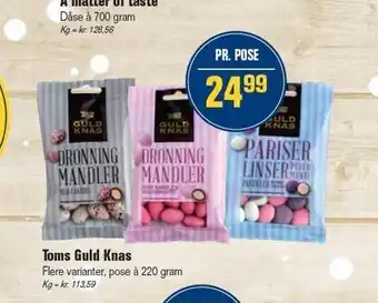 Otto Duborg Toms guld knas tilbud