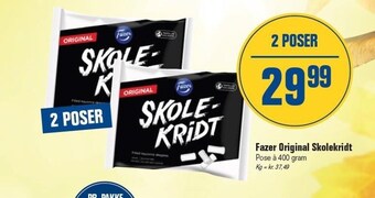 Otto Duborg Fazer original skolekridt tilbud