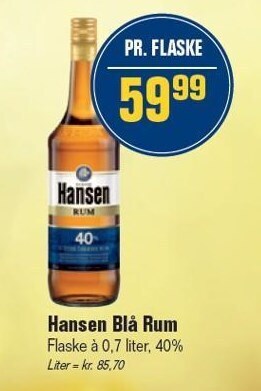 Otto Duborg Hansen blå rum tilbud