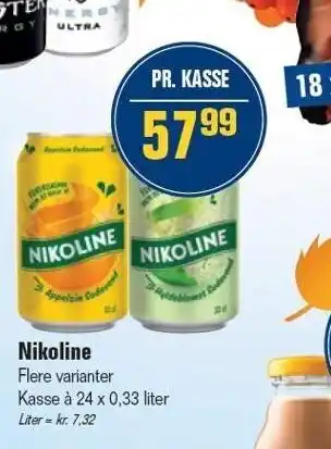 Nikoline 24 x 0,33 liter