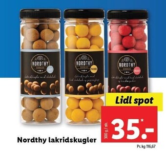 Nordthy lakridskugler