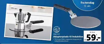 Lidl Adapterplade til induktion tilbud