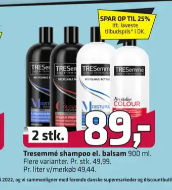 Fleggaard Tresemmé balsam tilbud