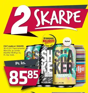 Fleggaard Shaker rtd-cider tilbud
