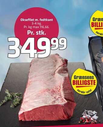 Fleggaard Ukendt oksefilet tilbud