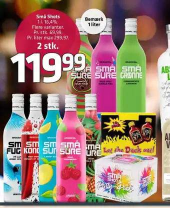 Fleggaard Små shots shots tilbud