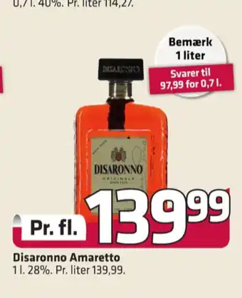 Disaronno amaretto likør