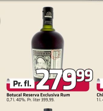 Fleggaard Botucal reserva exclusiva rom tilbud