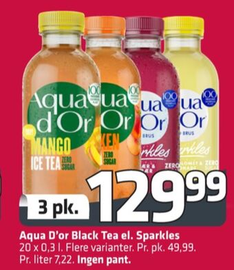 Fleggaard Aqua d'or ice tea tilbud