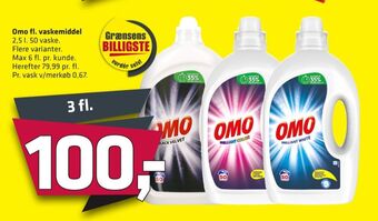 Fleggaard Omo vaskemiddel-flydende tilbud