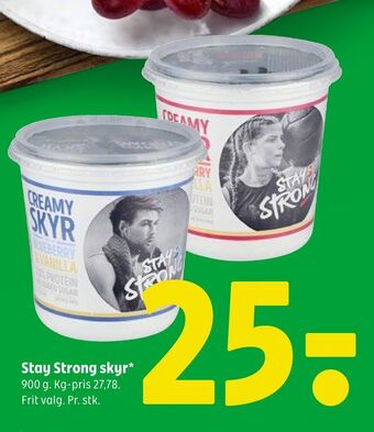 Coop 365 Stay strong skyr tilbud