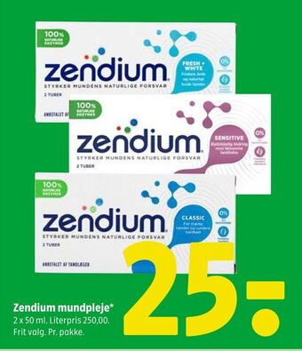 Coop 365 Zendium mundpleje tilbud