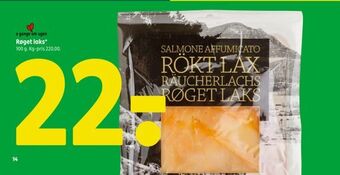 Coop 365 Røget laks tilbud