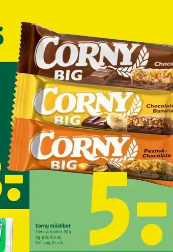 Coop 365 Corny müslibar tilbud