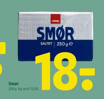 Coop 365 Smør tilbud
