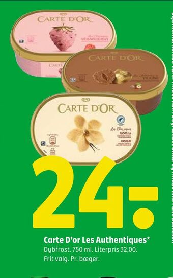 Coop 365 Carte d'or les authentiques tilbud