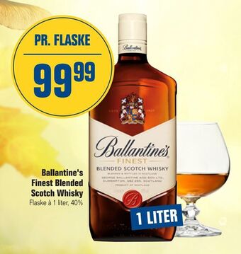 Otto Duborg Ballantine's finest blended scotch whisky tilbud