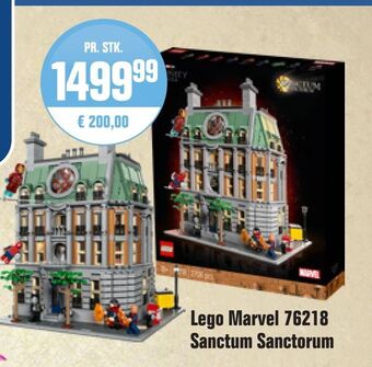 Otto Duborg Lego marvel 76218 sanctum sanctorum tilbud