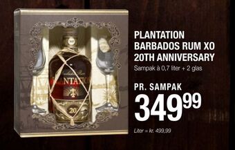 Poetzsch Padborg Plantation barbados rum xo 20th anniversary tilbud