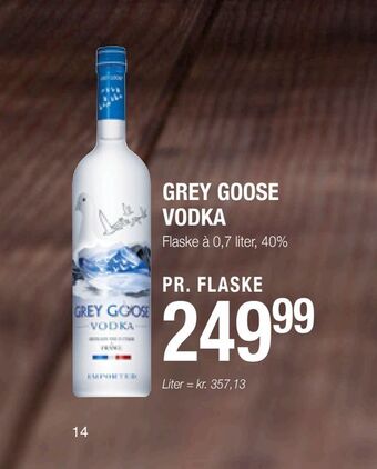 Poetzsch Padborg Grey goose vodka tilbud