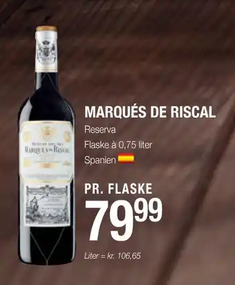 Marqués de riscal