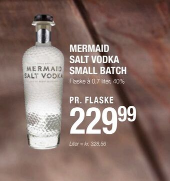 Poetzsch Padborg Mermaid salt vodka small batch tilbud