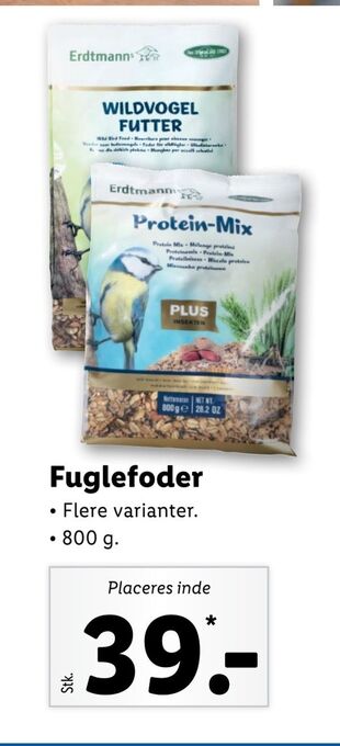 Lidl Fuglefoder tilbud
