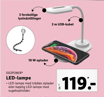 Lidl Led-lampe tilbud