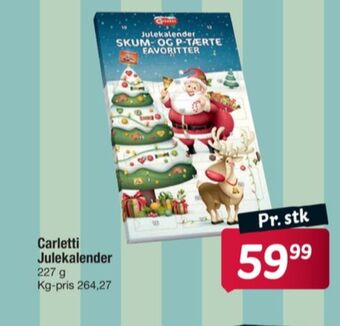 Fakta Tyskland Carletti julekalender tilbud