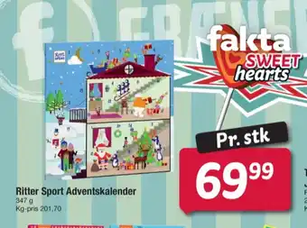 Fakta Tyskland Ritter sport julekalender tilbud