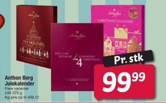 Fakta Tyskland Anthon berg julekalender tilbud
