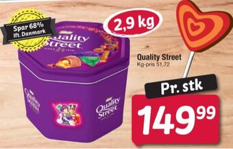 Fakta Tyskland Quality street dessertchokolade tilbud