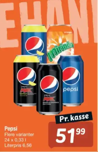 Fakta Tyskland Pepsi max cola tilbud